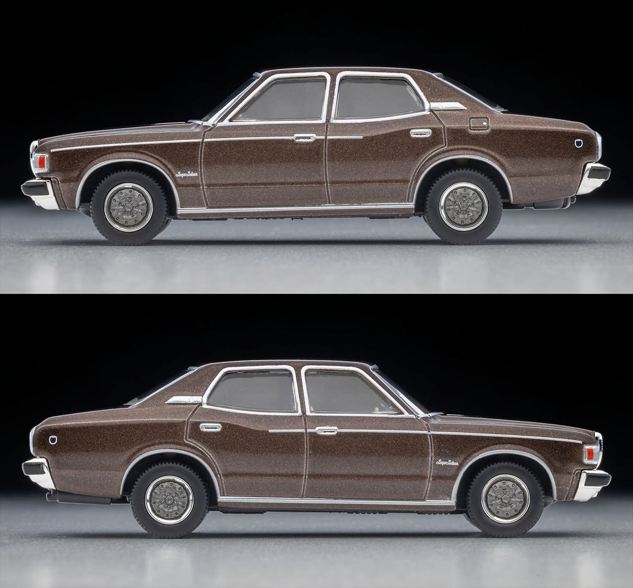 トミカリミテッドヴィンテージネオ LVーN 83c トヨタ クラウン 4ドア ピラードハードトップ 2000 スーパーサルーン エクストラ(茶) 78年式 3