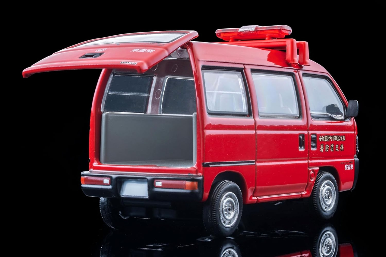 トミカリミテッドヴィンテージネオ LVーN 387a ホンダ アクティ バン 査察指導車 (秩父消防署) 7