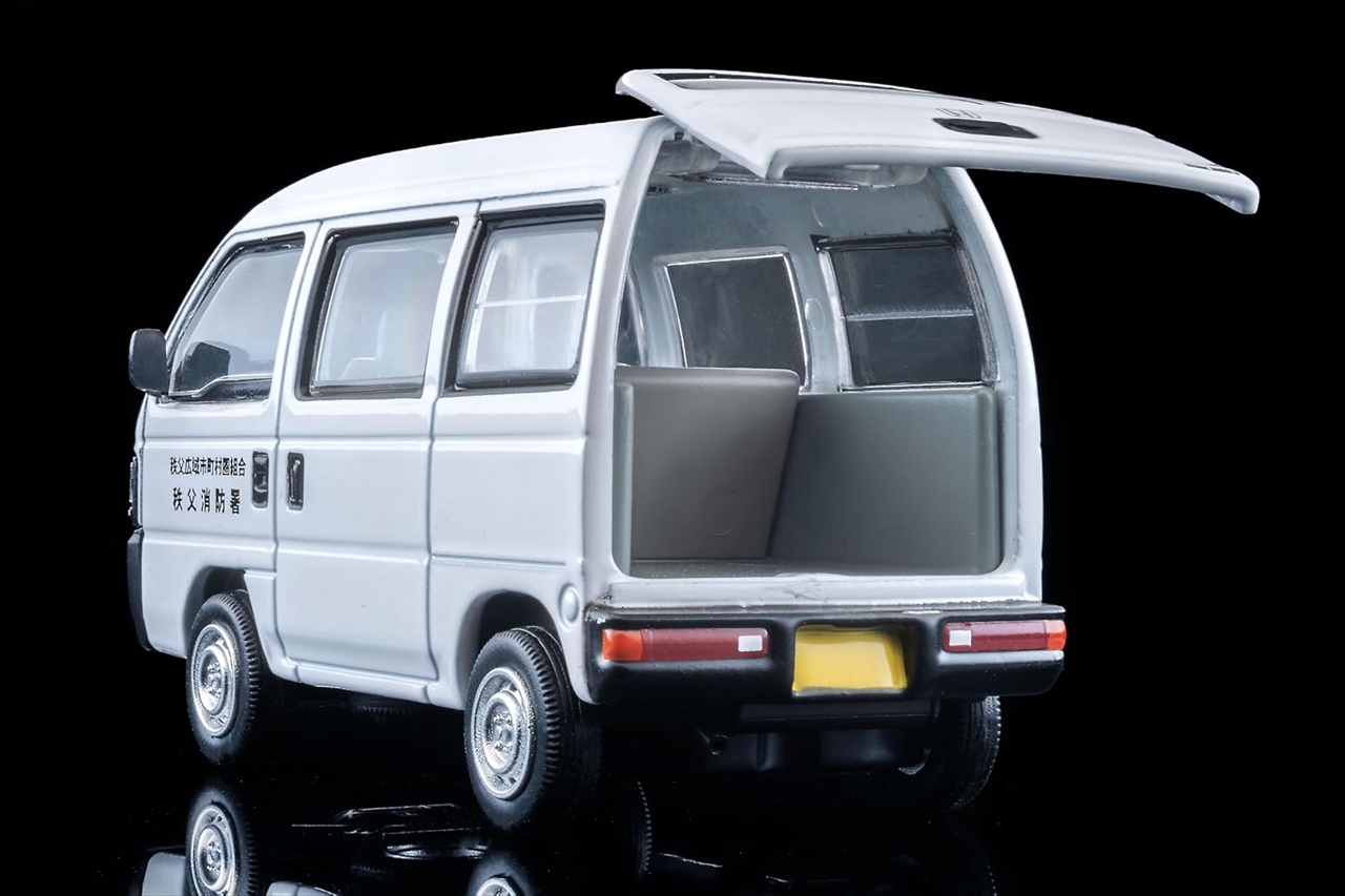 トミカリミテッドヴィンテージネオ LVーN 388a ホンダ アクティ バン 連絡車 (秩父消防署)(白) 7