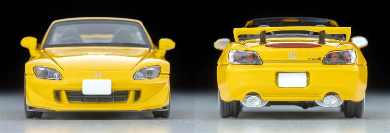 トミカリミテッドヴィンテージネオ LVーN 390b ホンダS2000 TypeS 2009年式 (黄) 4