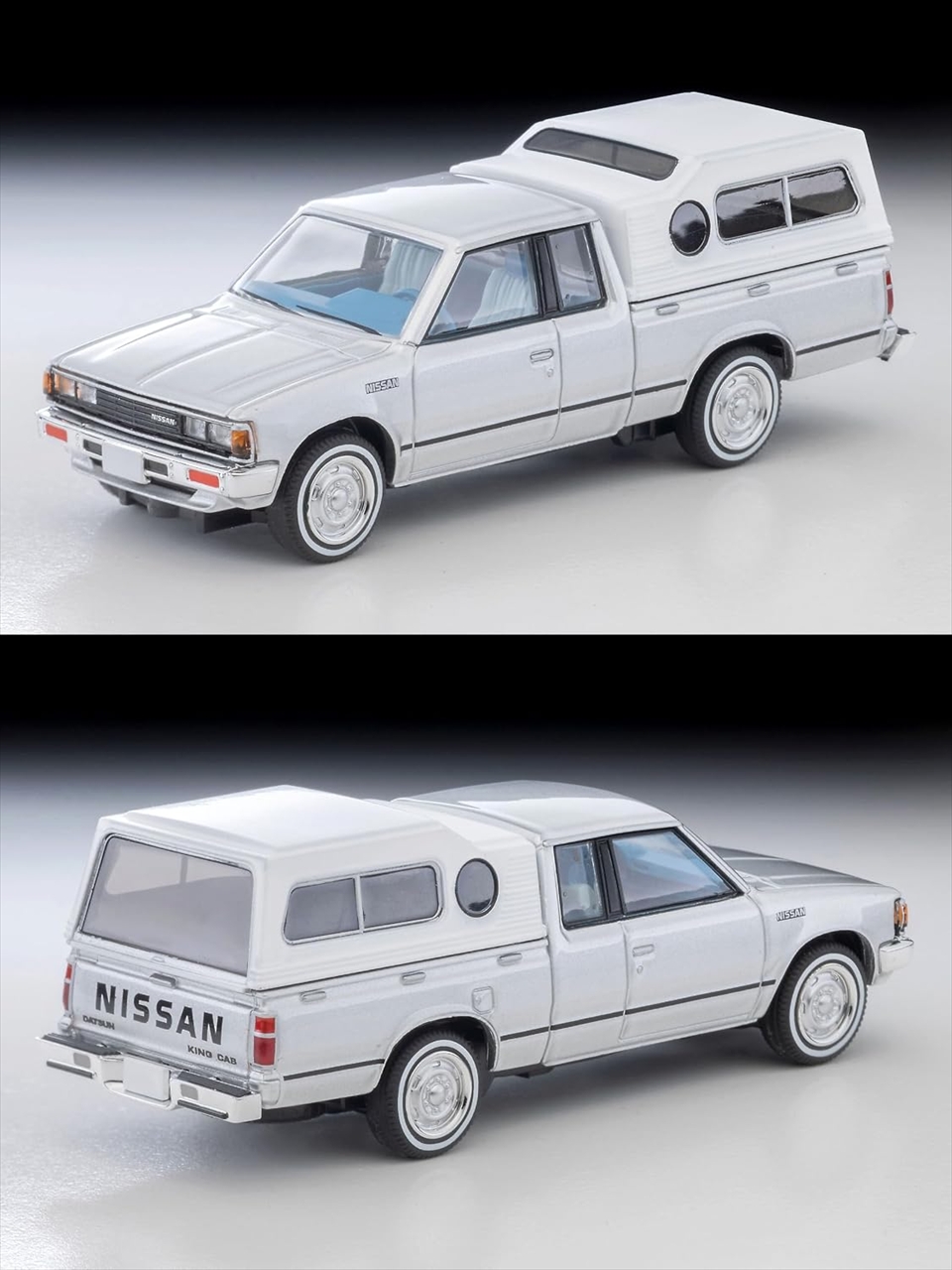 トミカリミテッドヴィンテージネオ LVーN 374b ニッサン トラック キングキャブ (シルバー) 北米仕様 2
