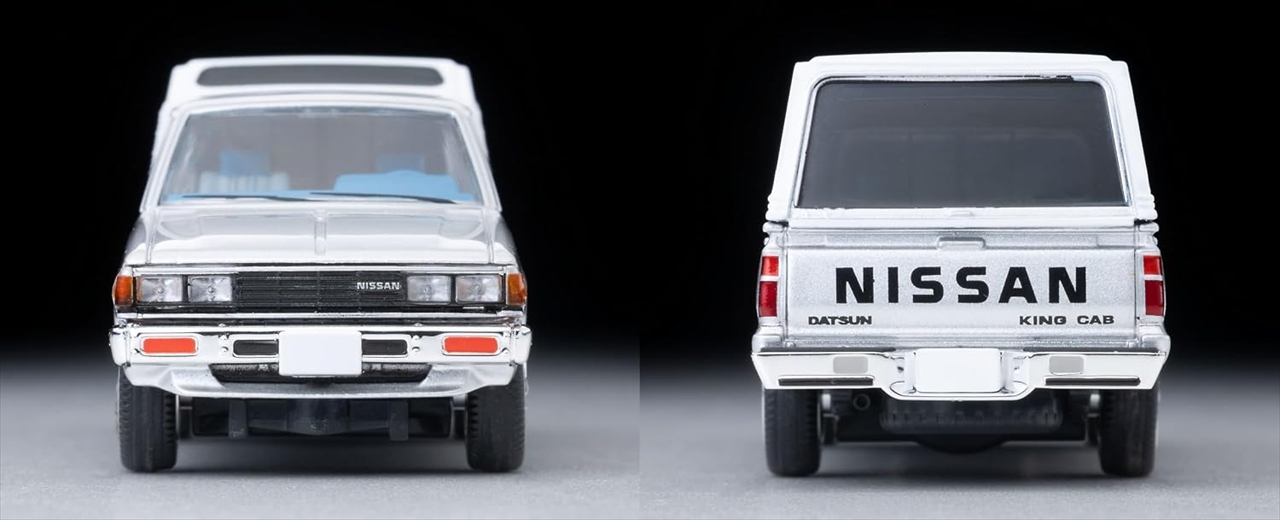 トミカリミテッドヴィンテージネオ LVーN 374b ニッサン トラック キングキャブ (シルバー) 北米仕様 4