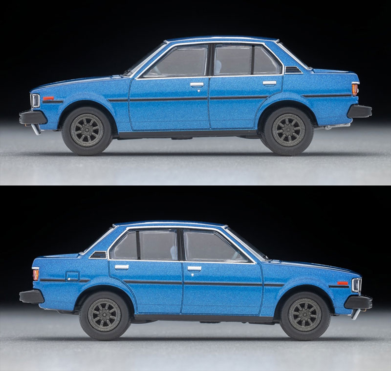 トミカリミテッドヴィンテージネオ LVーN 134c トヨタ カローラ 1600GT RSワタナベホイール装着車 (青) 79年式 3