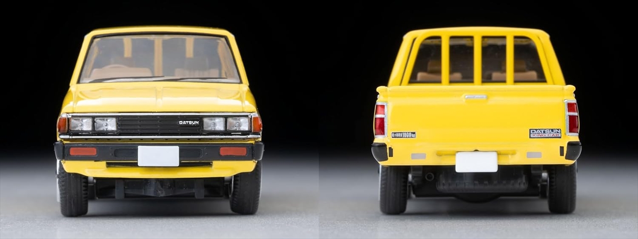 トミカリミテッドヴィンテージネオ LVーN 373b ダットサン トラック キングキャブ GL (黄) 83年式 4