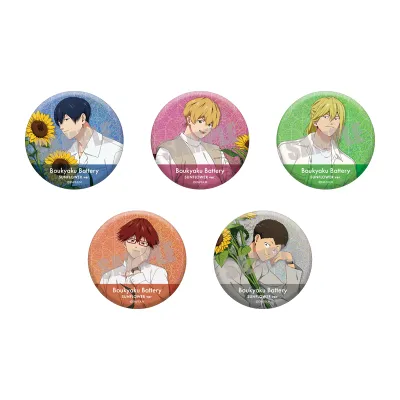 TVアニメ『忘却バッテリー』 トレーディングホログラム缶バッジ SUNFLOWER ver.（全5種）