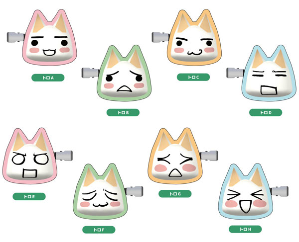 コレクションヘアクリップ どこでもいっしょ (単品統一JAN)