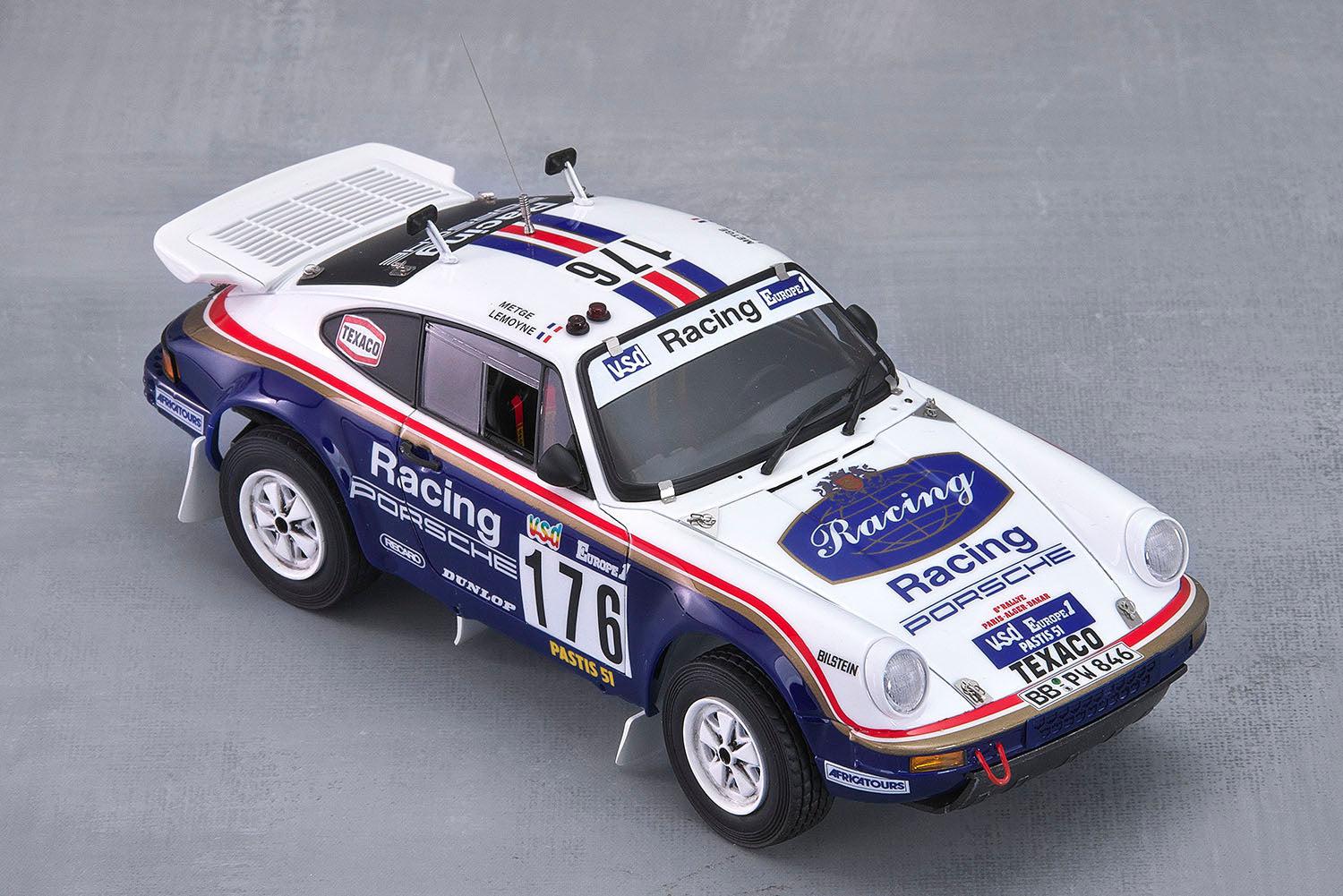 プラッツ/BEEMAX 1/24 ポルシェ 911 カレラ 3.2 4×4(タイプ953) 1984 パリ-ダカール ラリー ウィナー プラモデル BX24038 6