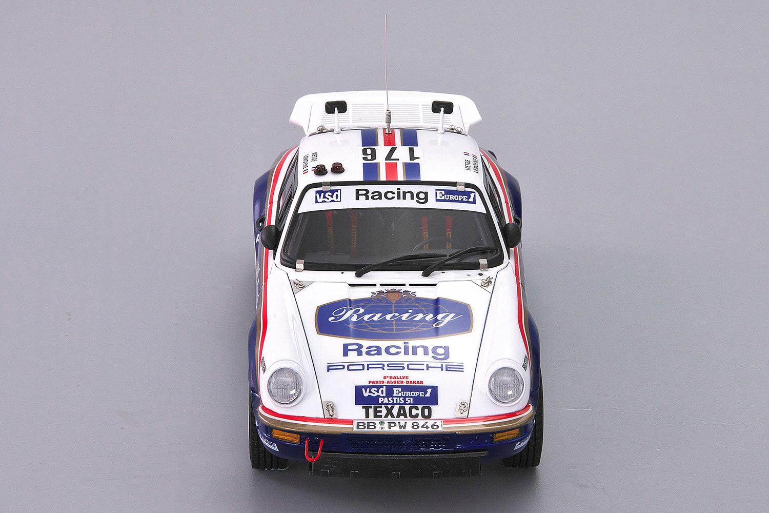 プラッツ/BEEMAX 1/24 ポルシェ 911 カレラ 3.2 4×4(タイプ953) 1984 パリ-ダカール ラリー ウィナー プラモデル BX24038 9