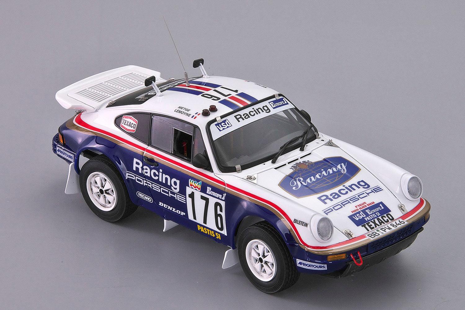 プラッツ/BEEMAX 1/24 ポルシェ 911 カレラ 3.2 4×4(タイプ953) 1984 パリ-ダカール ラリー ウィナー プラモデル BX24038 10