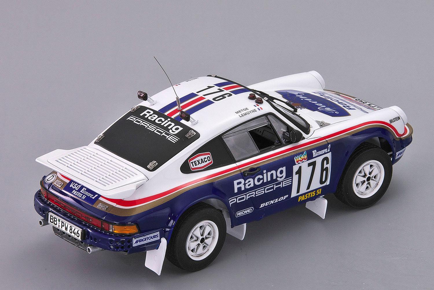 プラッツ/BEEMAX 1/24 ポルシェ 911 カレラ 3.2 4×4(タイプ953) 1984 パリ-ダカール ラリー ウィナー プラモデル BX24038 11