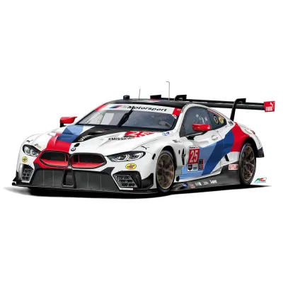プラッツ/nunu 1/24レーシングシリーズ BMW M8 GTE 2019 デイトナ24時間レース ウィナー プラモデル PN24010