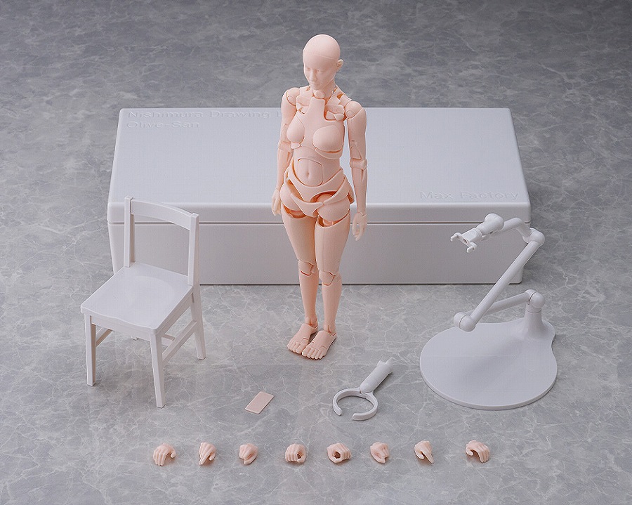 西村式デッサン人形 オリーブさん FLESH 7