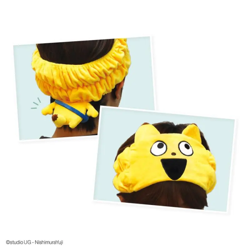 スタジオＵＧからだ付きフェイスヘアバンド　金田こん