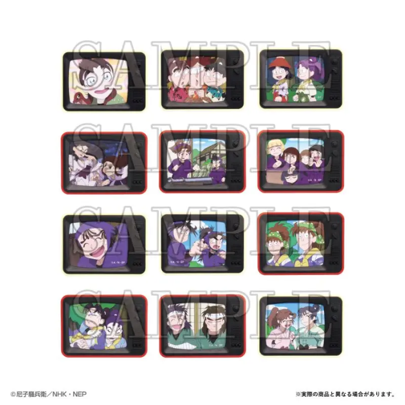 忍たま乱太郎トレディＴＶ型スタンドバッジＶｏｌ.２単品１２