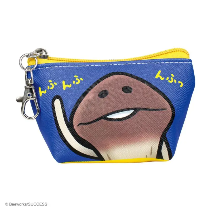 おさわり探偵なめこ栽培キット三角ミニポーチ なめこアップ