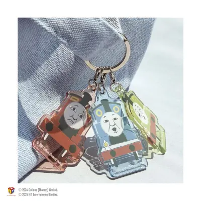 トーマス３チャームキーホルダー オーバーワークシリーズ