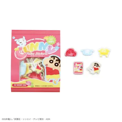 クレヨンしんちゃんぷにぷにフレークシール しんちゃんお菓子化計画／グミ