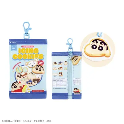 クレヨンしんちゃんチャーム付きお菓子ポーチ しんちゃんお菓子化計画/クッキー