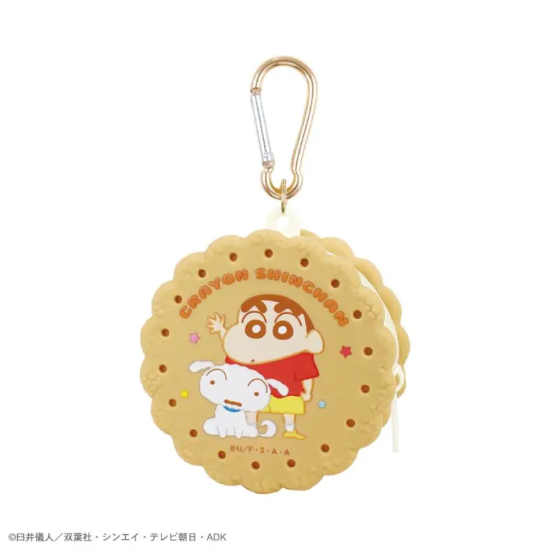 クレヨンしんちゃんクッキーサンドポーチ シロと一緒