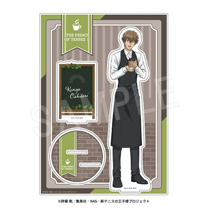 新テニスの王子様 BIGアクリルスタンド Cafe Staff ver. 忍足謙也