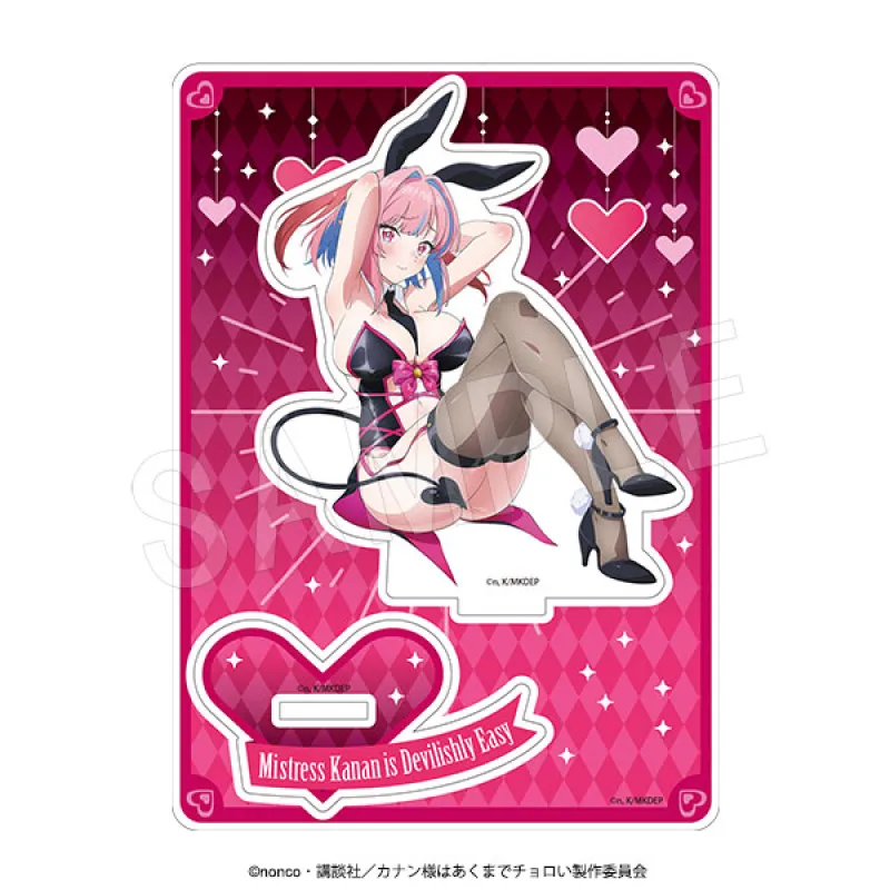 TVアニメ「カナン様はあくまでチョロい」 アクリルスタンド 白猫&バニーガールver. 高潔カナン〜バニーガール〜