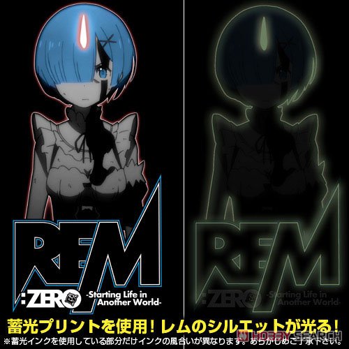 レム蓄光Tシャツ/BLACK-S 3
