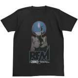 レム蓄光Tシャツ/BLACK-S 1