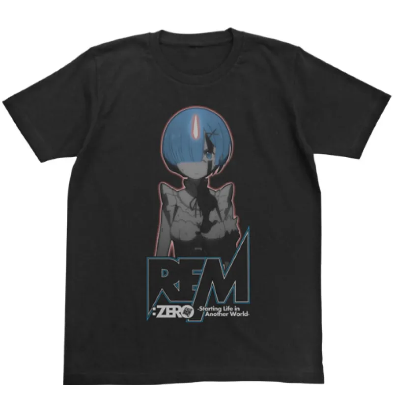 レム蓄光Tシャツ/BLACK-S