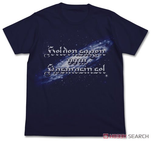 銀河英雄伝説ロゴTシャツ/NAVY-S 2