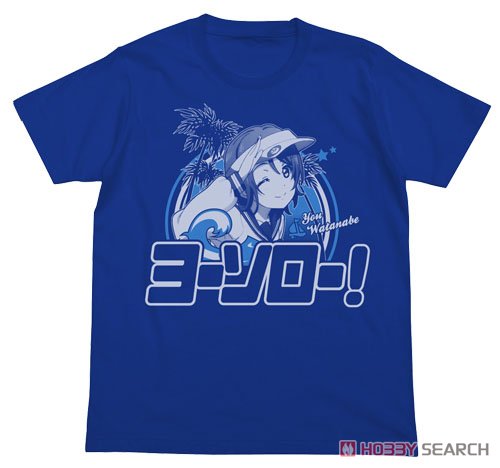 渡辺曜エモーショナルTシャツ/ROYAL BLUE-L 2