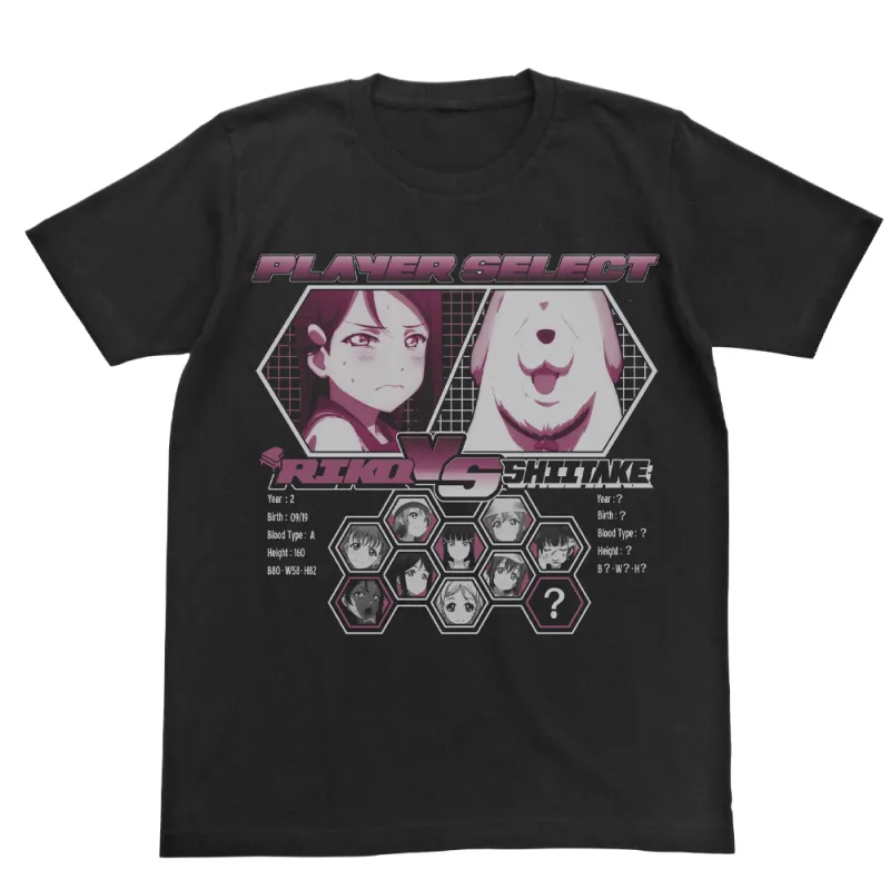 桜内梨子エモーショナルTシャツ/BLACK-M