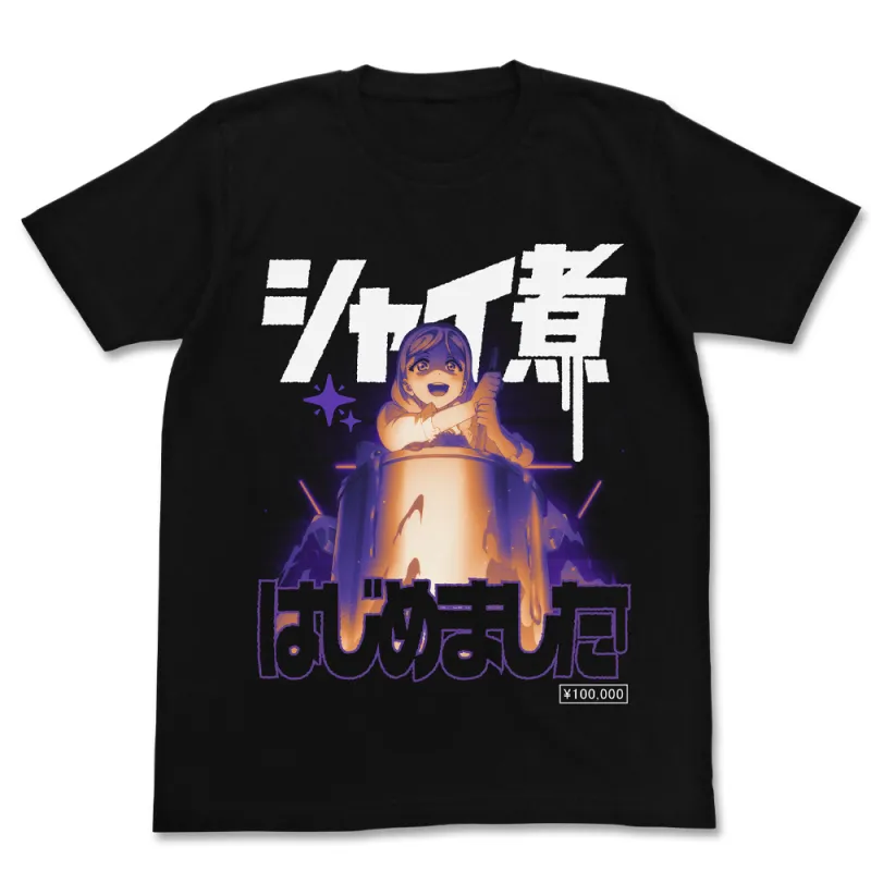 小原鞠莉エモーショナルTシャツ/BLACK-L
