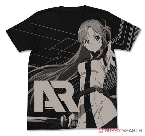 アスナAR Tシャツ/BLACK-L 2