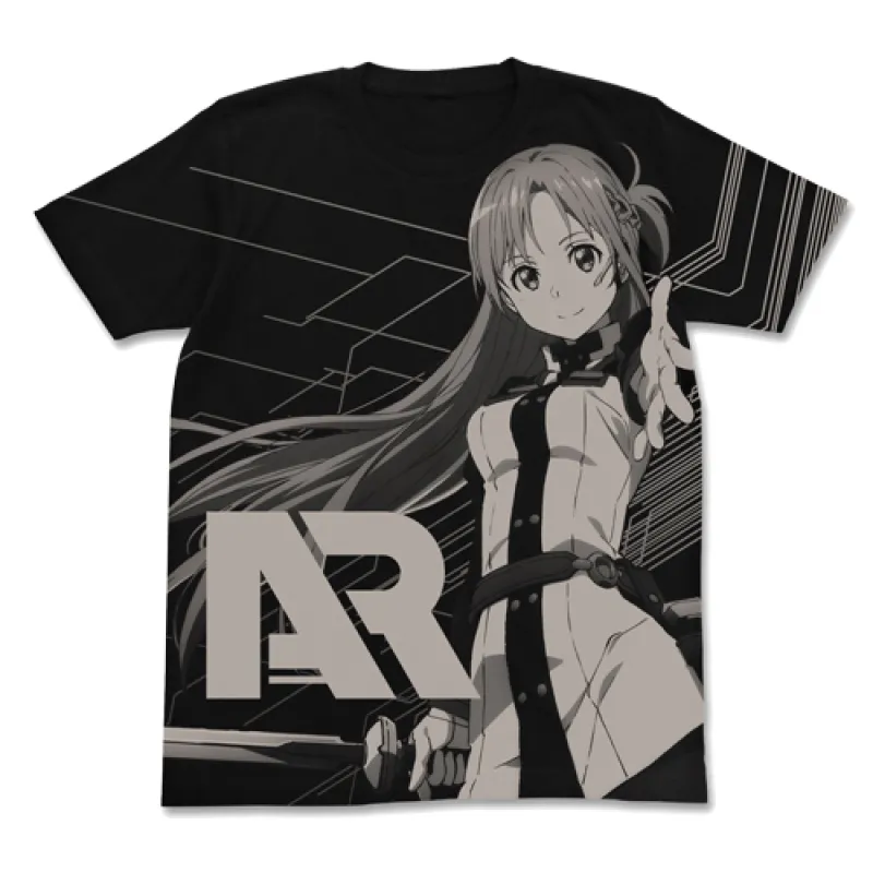 アスナAR Tシャツ/BLACK-L