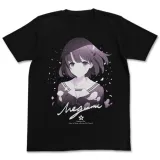 加藤恵Tシャツ/BLACK-S 1