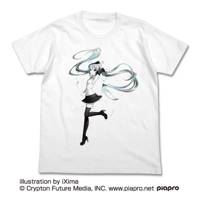 初音ミク V4X Tシャツ/WHITE-S