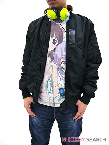 青葉&ひふみフルグラフィックTシャツ/WHITE-S 3