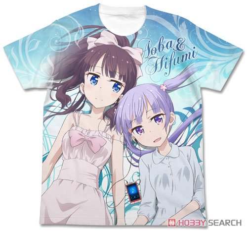 青葉&ひふみフルグラフィックTシャツ/WHITE-L 2