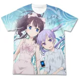 青葉&ひふみフルグラフィックTシャツ/WHITE-XL 1