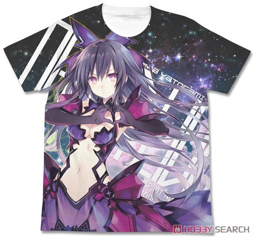 原作版 [反転]夜刀神十香フルグラフィックTシャツ/WHITE-XL 2