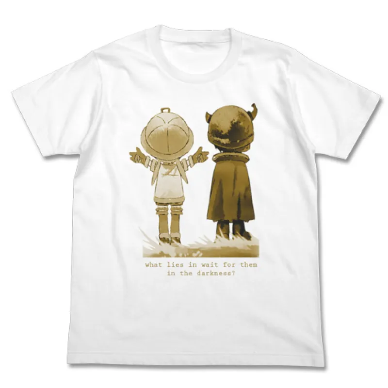 奈落を目指す者Tシャツ/WHITE-L