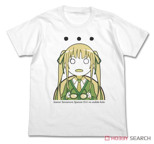 冴えない英梨々のTシャツ/WHITE-L 2