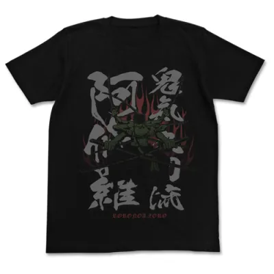 鬼気 九刀流 阿修羅Tシャツ/BLACK-L