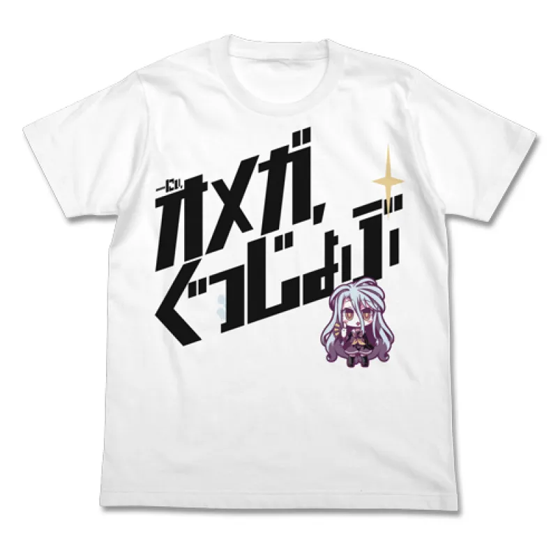 「白」オメガぐっじょぶTシャツ/WHITE-L