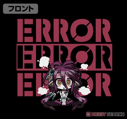 シュヴィ エラーTシャツ/BLACK-S 3