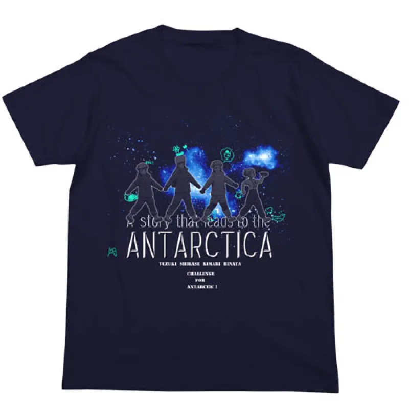 宇宙よりも遠い場所 Tシャツ/NAVY-XL