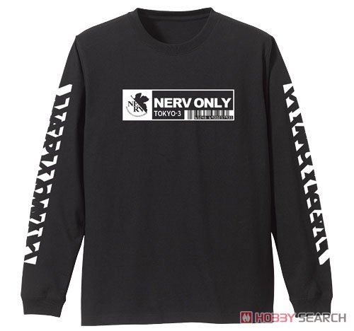 ネルフ 袖リブロングスリーブTシャツ/BLACK-M 2