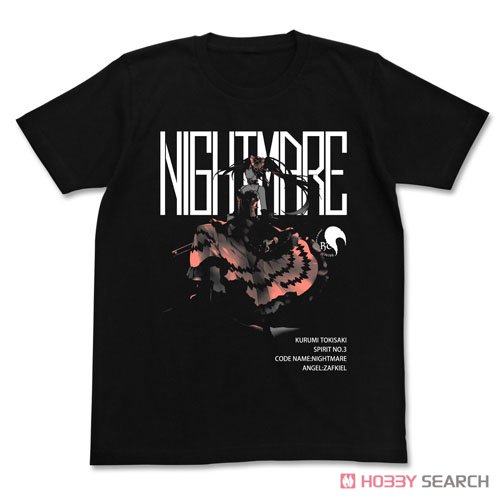 原作版 時崎狂三 Tシャツ/BLACK-L 2