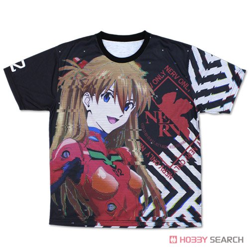 式波・アスカ・ラングレー 両面フルグラフィックTシャツ/M 3
