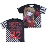 式波・アスカ・ラングレー 両面フルグラフィックTシャツ/M 1